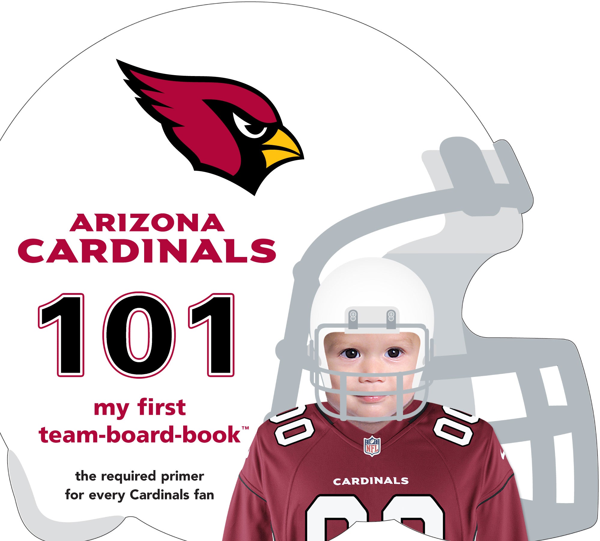 Arizona Cardinals 101 Board Book – Wize Choice Creations / Baby Paper