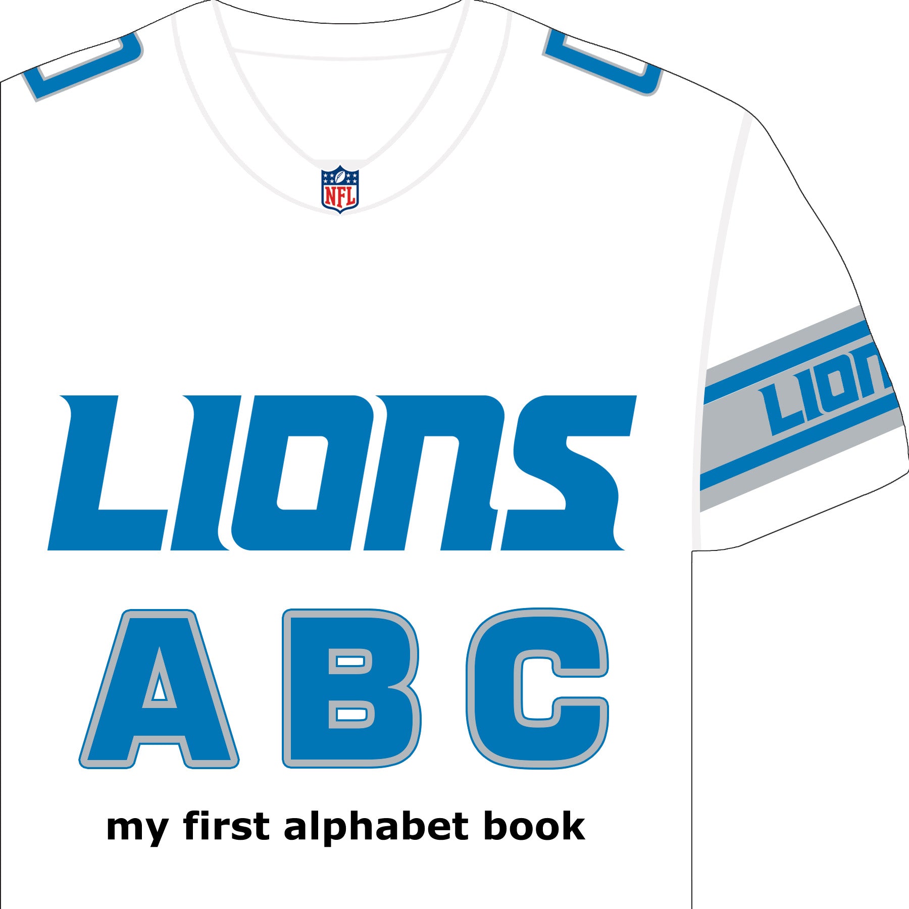 Detroit Lions ABC – Wize Choice Creations / Baby Paper