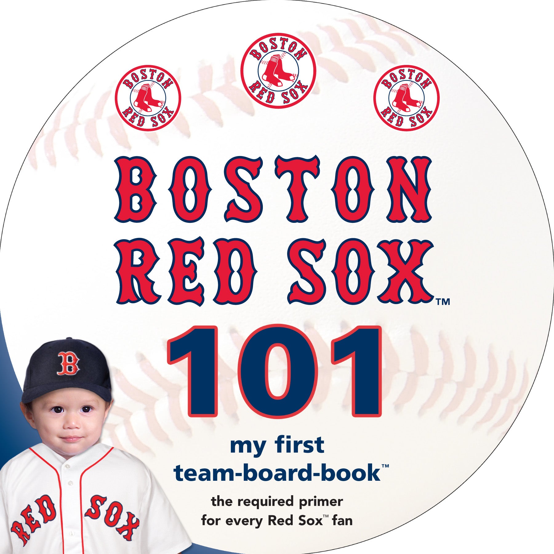 Boston Red Sox ABC Board Book – Wize Choice Creations / Baby Paper