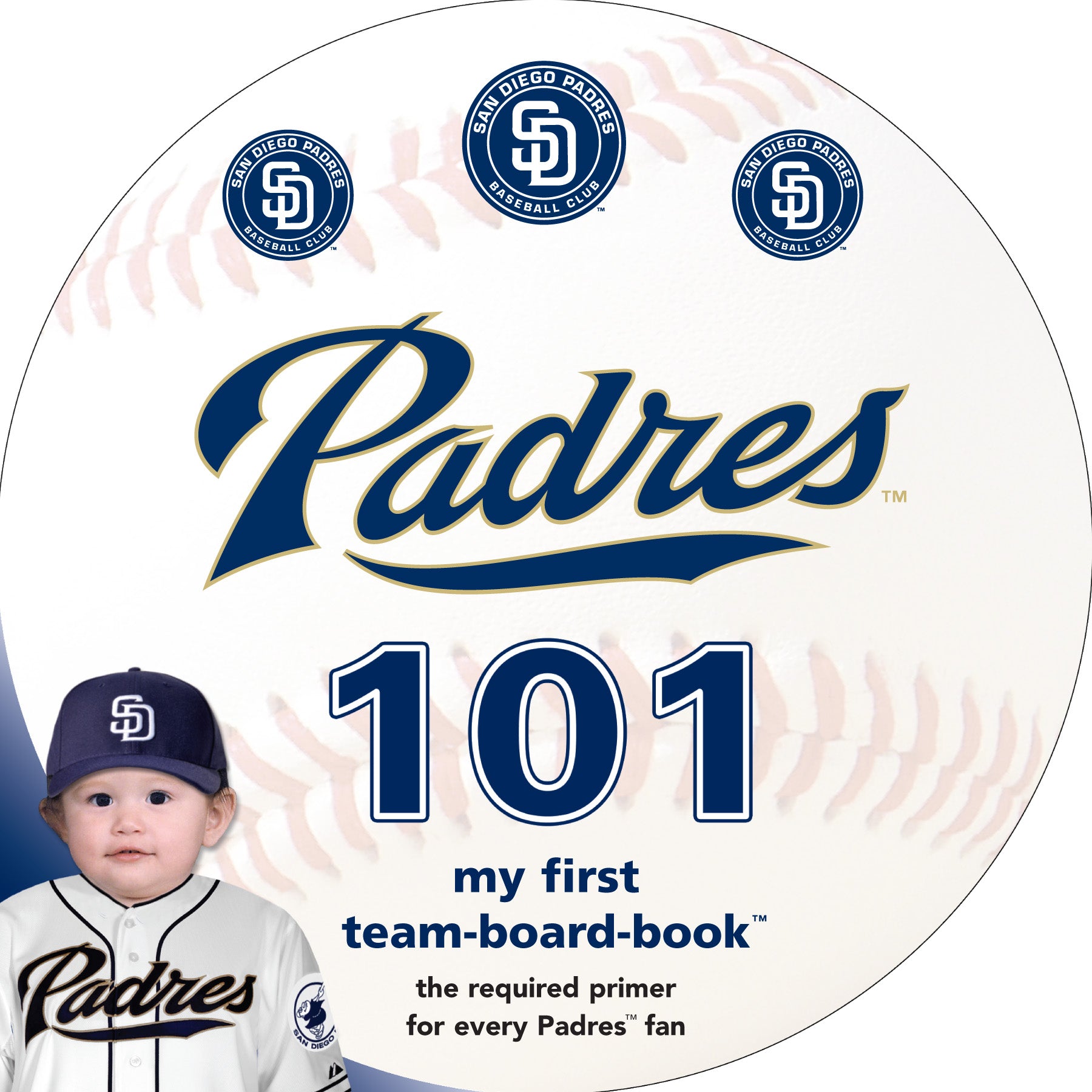San Diego Padres 101 – Wize Choice Creations / Baby Paper