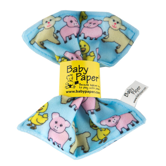 Farm Animal Pattern Baby Paper