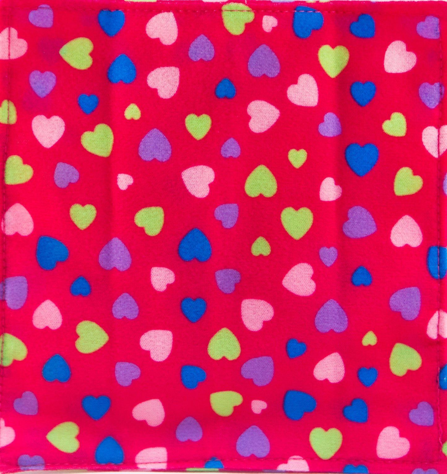 Pink Hearts Pattern Baby Paper