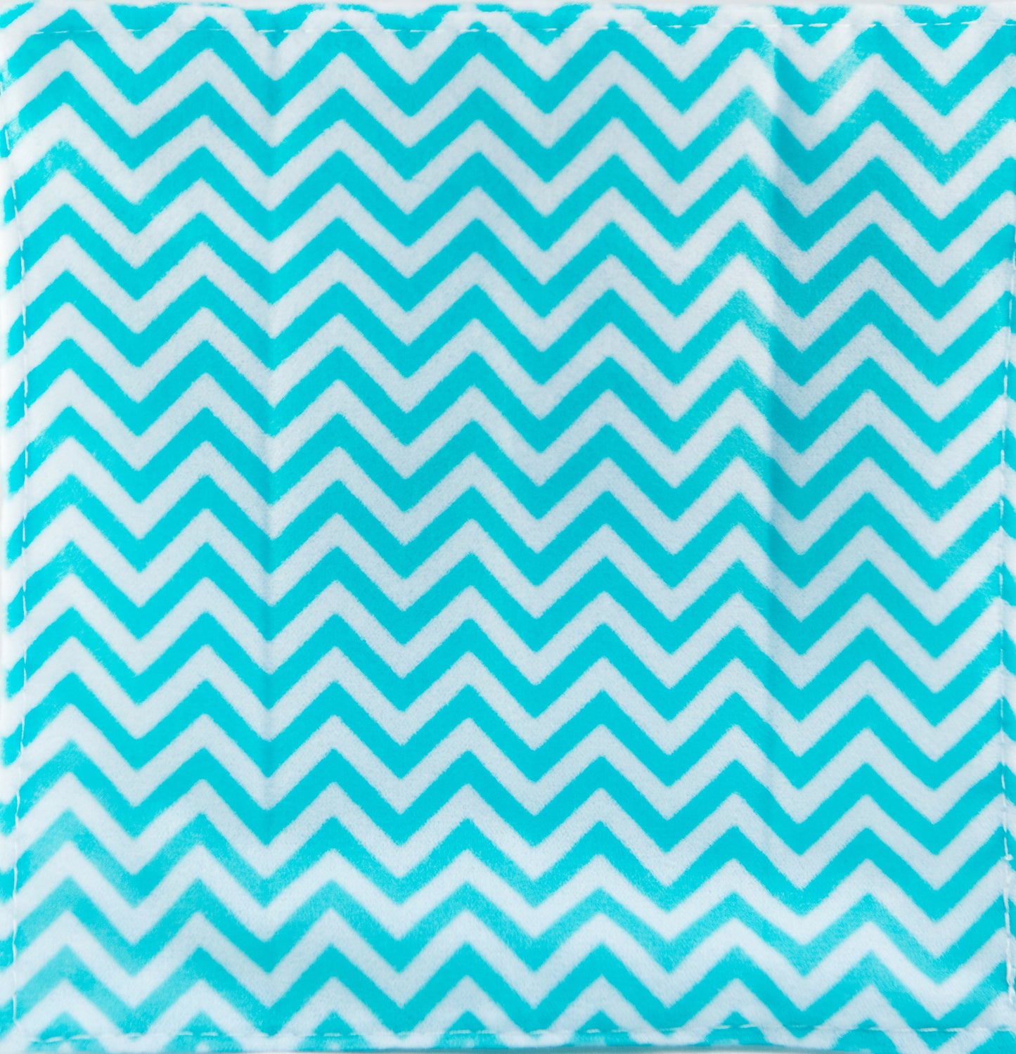 Turquoise Zig Zag Pattern Baby Paper