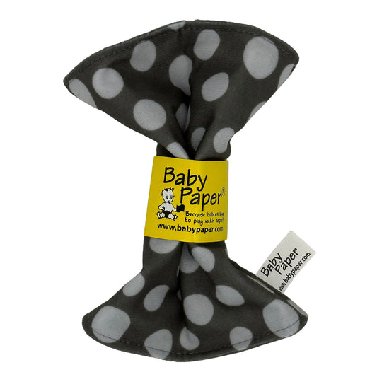 Gray Dots Pattern Baby Paper