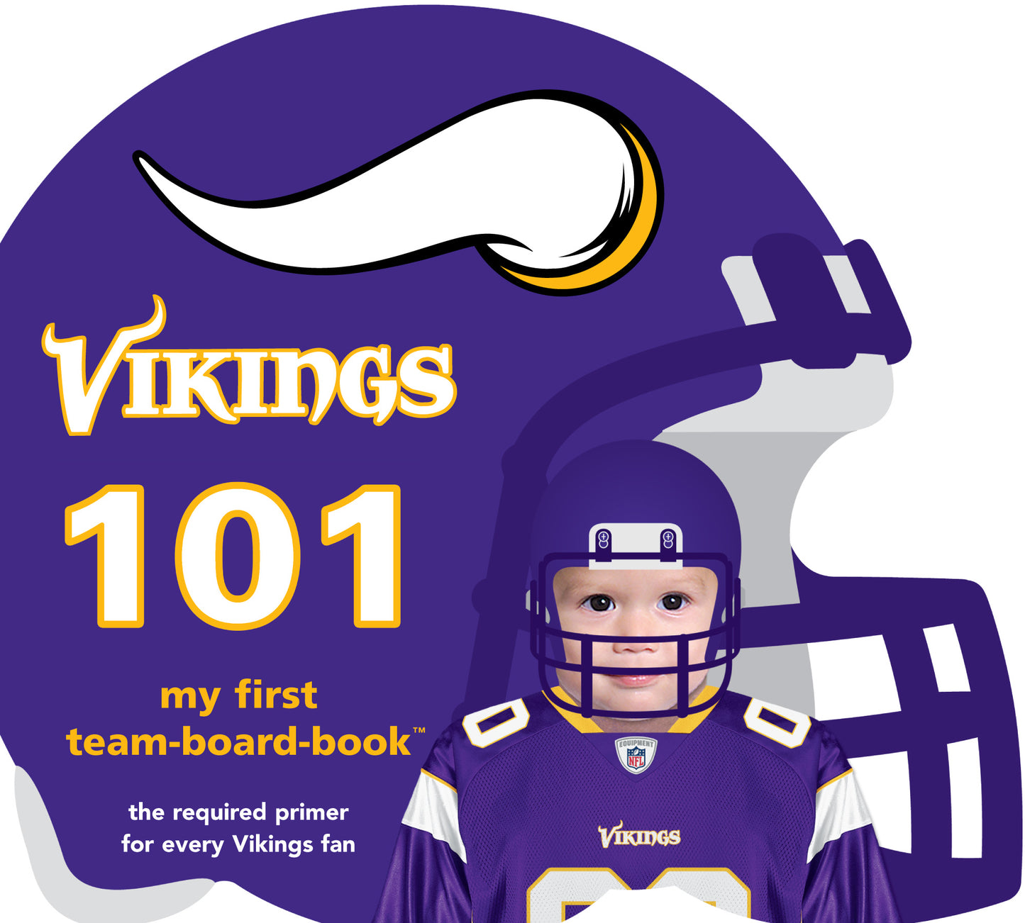 Minnesota Vikings licensed NFL Gift Set-Book with Rally Paper