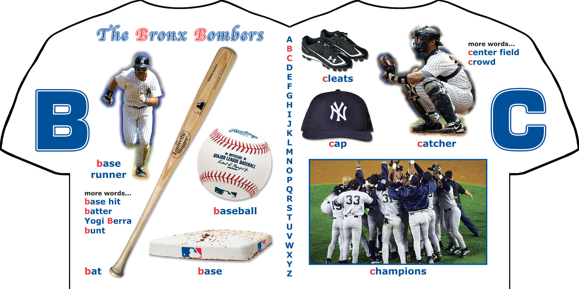  New York Yankees ABC my first alphabet book (ABC My