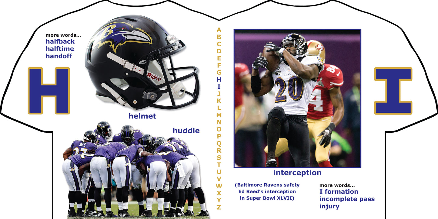 Baltimore Ravens ABC Board Book