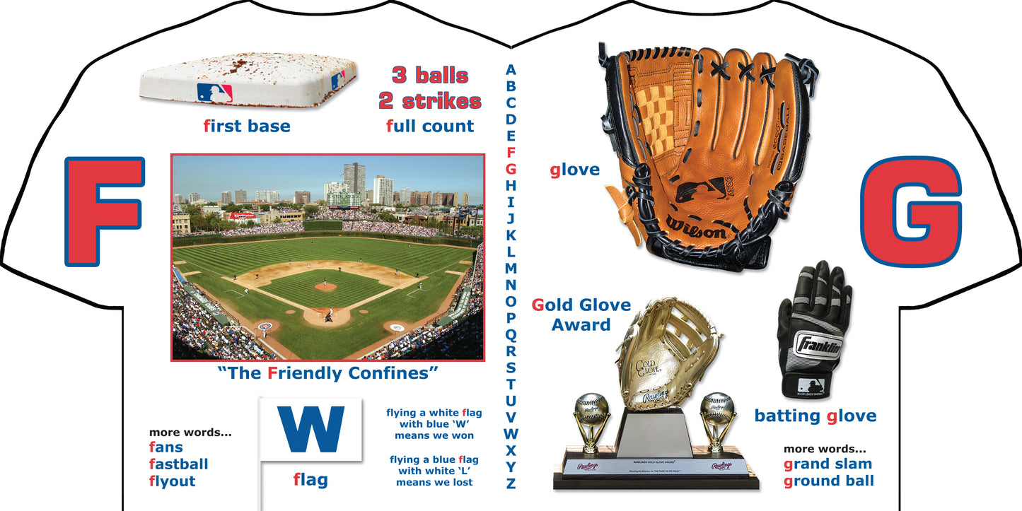 Chicago Cubs Gift Bag-Book & Rally Paper
