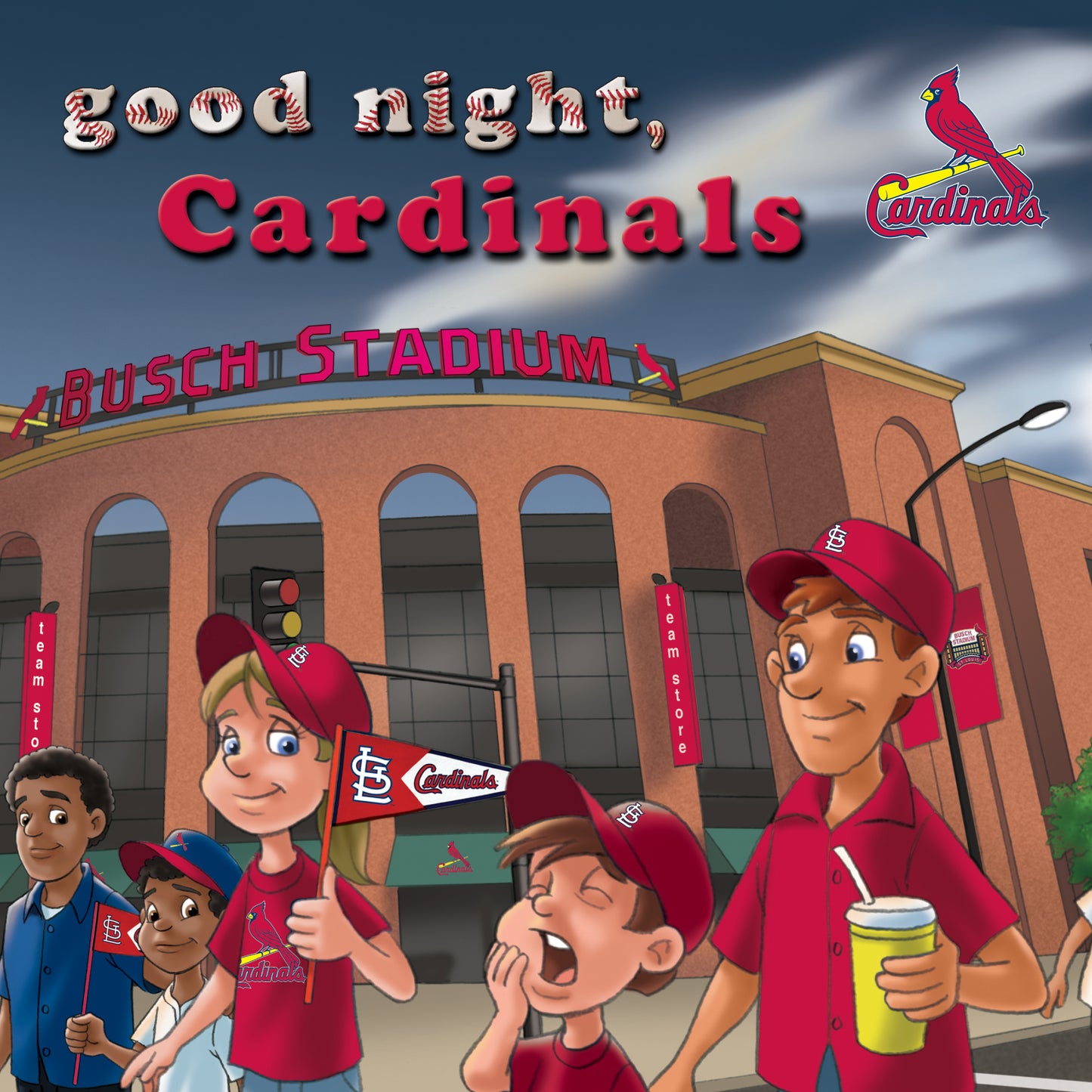 Good Night, Cardinals Board Book – Wize Choice Creations / Baby Paper
