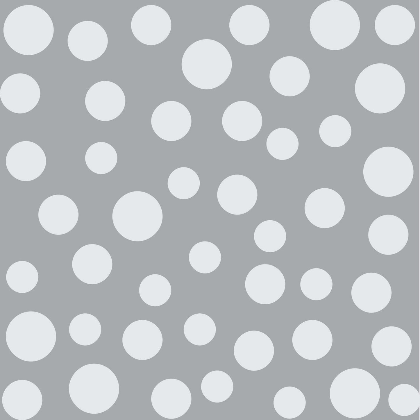 Gray Dots Pattern Baby Paper