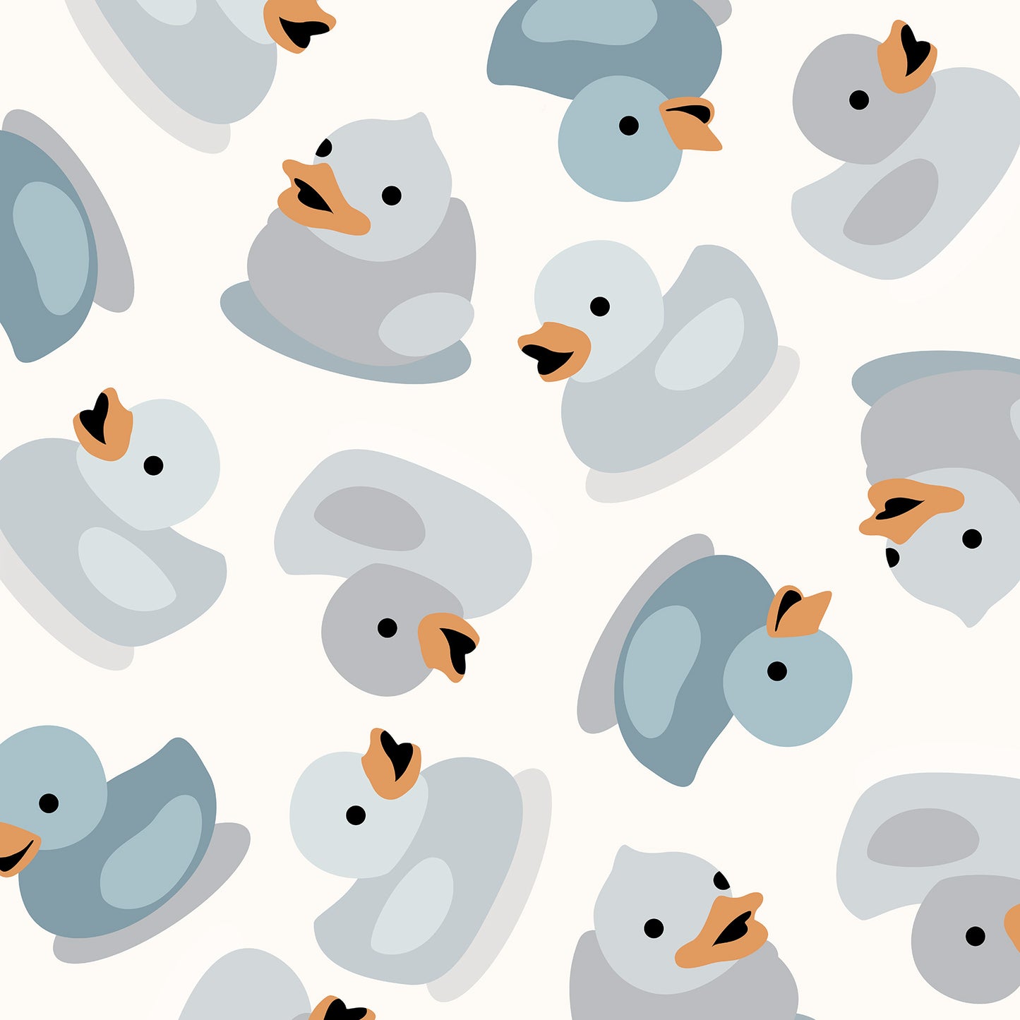 Duckies Pattern Baby Paper